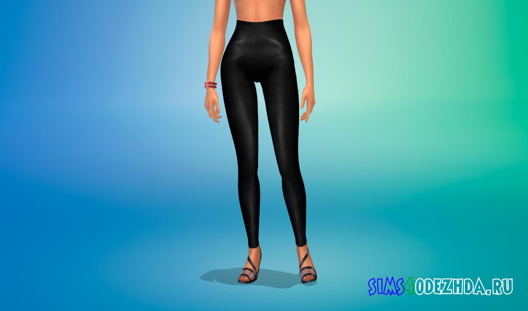Skachat Mod Chernye Zauzhennye Shtany Dlya Zhenshin Besplatno Dlya Sims 4 Na Sims4odezhda