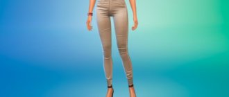 Весенние красочные штаны для Симс 4 - фото 1