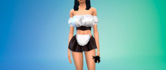 Образ горничной для Симс 4 - фото 1