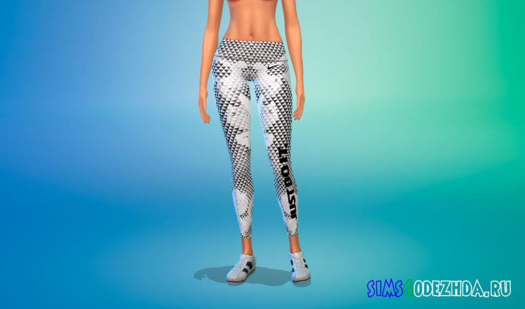 Коллекция спортивных брюк для женщин для Симс 4 - фото 3