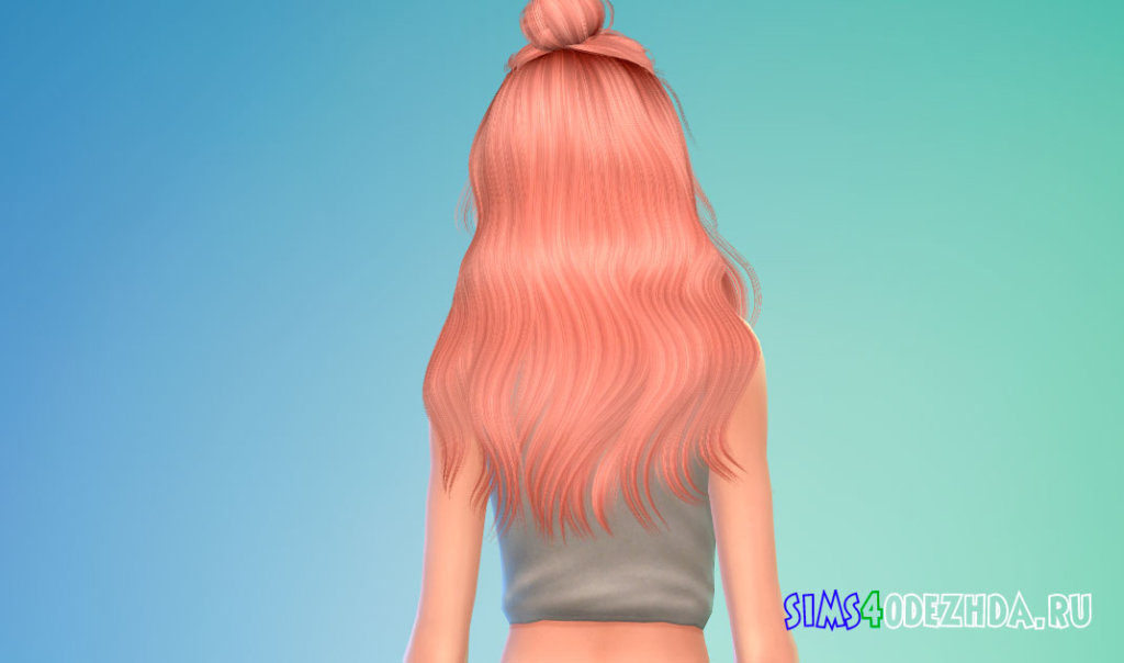 Пак с женскими волосами для Симс 4 - фото 3