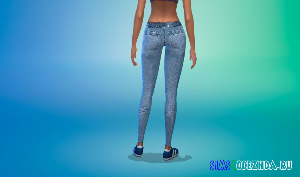 Рваные джинсы в стиле гранж для Симс 4 - фото 3