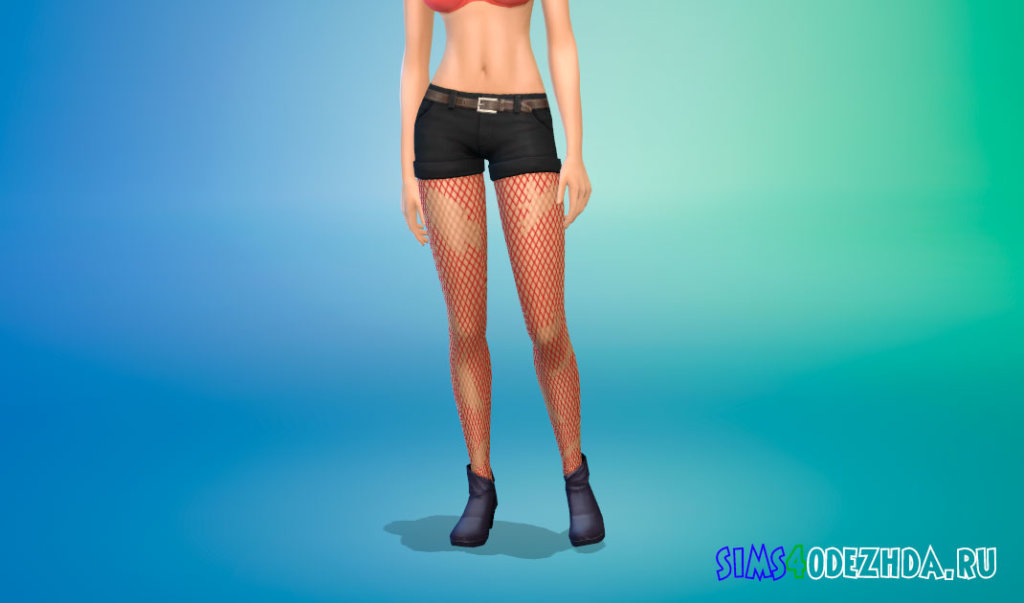 Рваные колготки для Симс 4 - фото 2