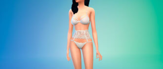 Женское белье из кружева для Симс 4 - фото 1