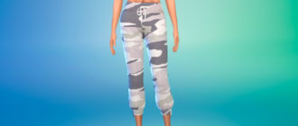 Пак со спортивными женскими штанами для Симс 4 - фото 1