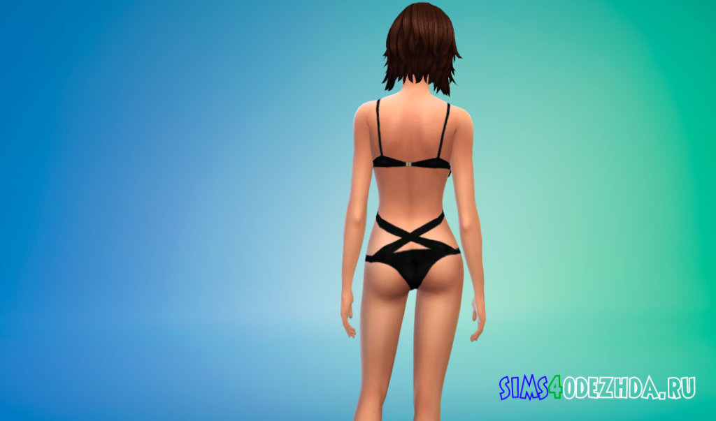 Шикарное женское бикини для Симс 4 - фото 3