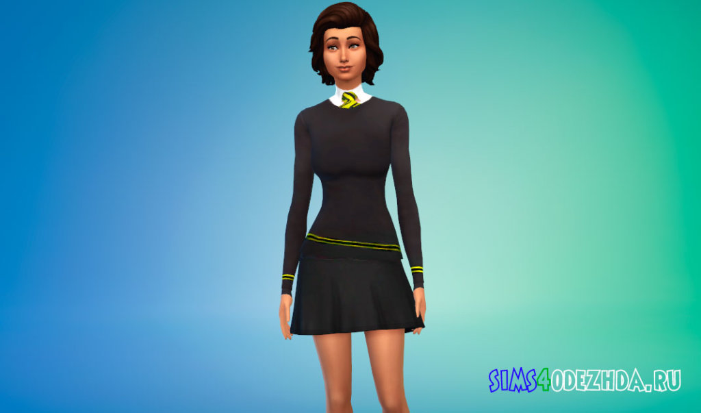 Женские формы Хогвартса для Симс 4 - фото 2