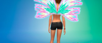 Крылья Винкс для Симс 4 - фото 1