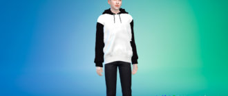 Мужское худи для Симс 4 - фото 1