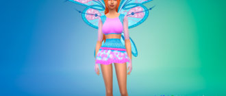 Одежда Винкс Беливиксе для Симс 4 - фото 1