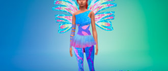 Одежда Винкс в трансформации Сиреникс для Симс 4 - фото 1