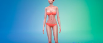 Румяный скин для женщин для Симс 4 - фото 1