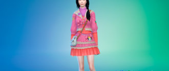 Супер милое платье для Симс 4 - фото 1