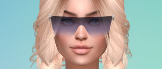 Футуристические очки для Симс 4 - фото 1