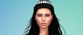 Модные унисекс шапки для Симс 4 - фото 1