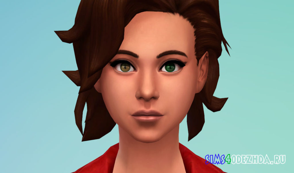 Пак глаз с гетерохромией для Симс 4 – фото 2