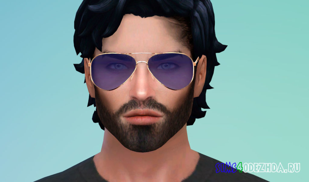 Солнцезащитные унисекс очки для Симс 4 - фото 2