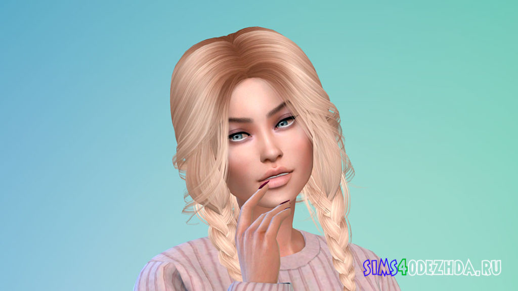 Женские ногти в 45 цветах для Симс 4 – фото 3