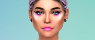 Брови Anna для Симс 4 – фото 1