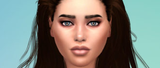 Брови Emilia для Симс 4 – фото 1