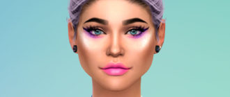 Брови Sophia для Симс 4 – фото 1