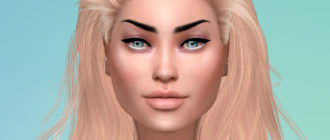 Брови Zamahl для Симс 4 – фото 1