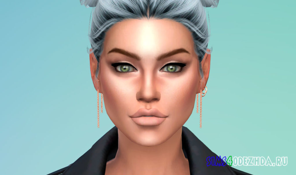 Цепной пирсинг для Симс 4 – фото 3