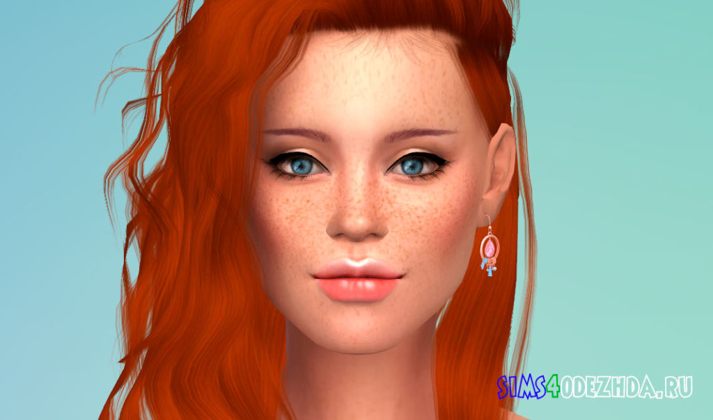 Женские брови в 10 цветах для Симс 4 – фото 3