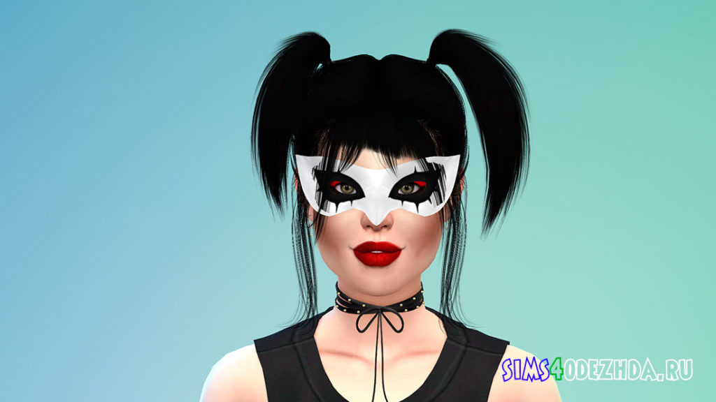 Маска Джокера из Persona 5 для Симс 4 – фото 3