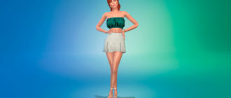 Модельные позы для женщин для Симс 4 – фото 1