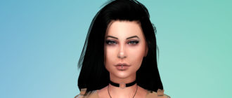 Пирсинг для губ с шипом для Симс 4 – фото 1