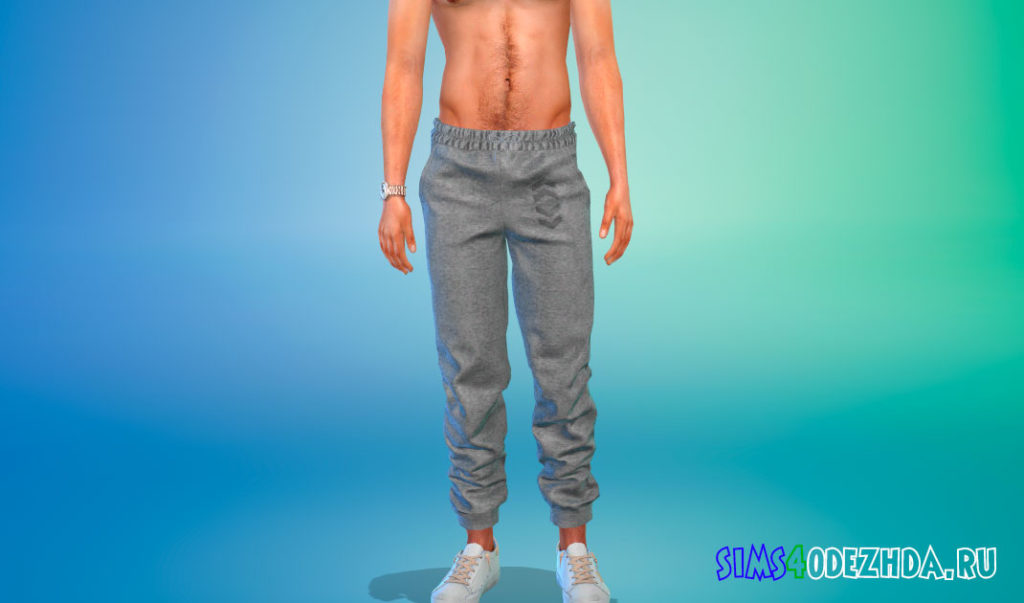 Спортивные штаны для мужчин для Симс 4 – фото 2