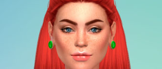 Тоннели в ушах для Симс 4 – фото 1