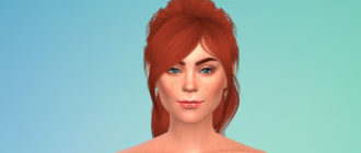 Тройной пирсинг нижней губы для Симс 4 – фото