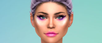 Украшения для пирсинга ушей для Симс 4 – фото 1