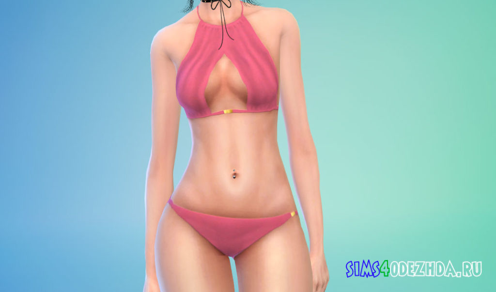 Женский пирсинг пупка для Симс 4 – фото 3