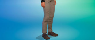 Ботинки Нейтана Дрейка для Симс 4 – фото 1