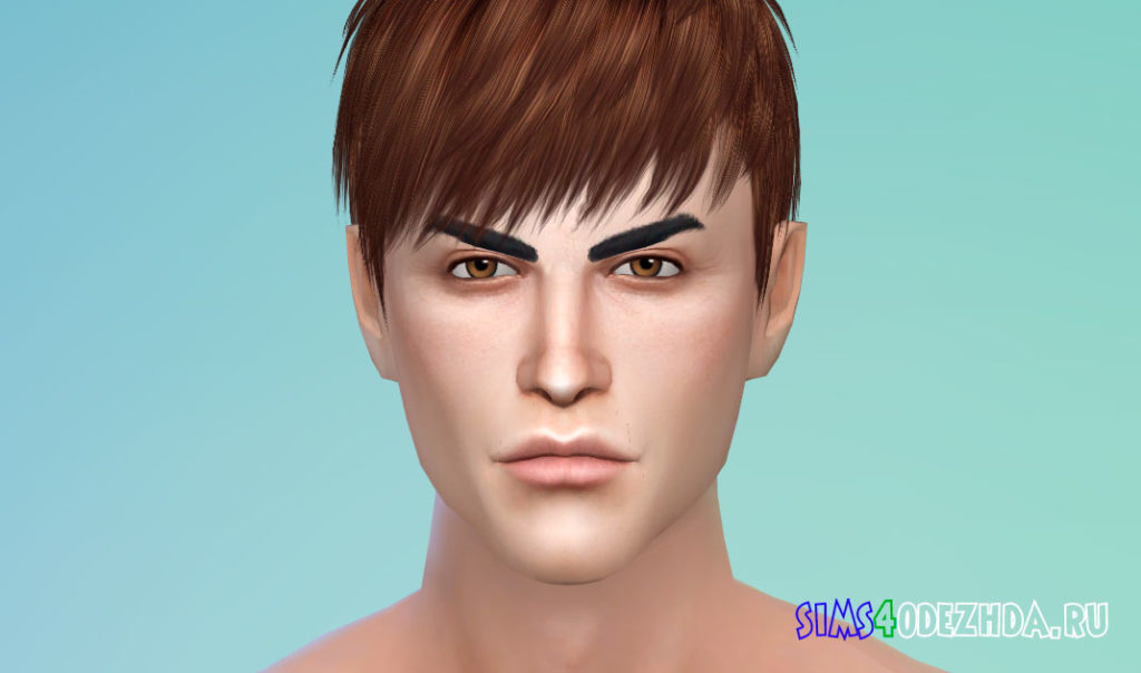 Детализированный мужской скинтон для Симс 4 – фото 3