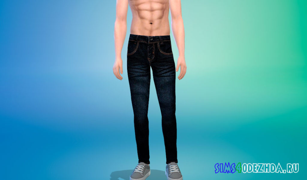 Джинсы Tiger Lane для Симс 4 – фото 2