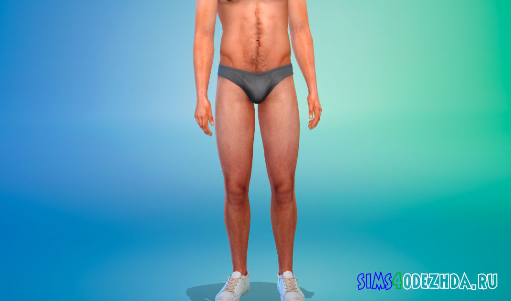 Мужские трусы брифы для Симс 4 – фото 2