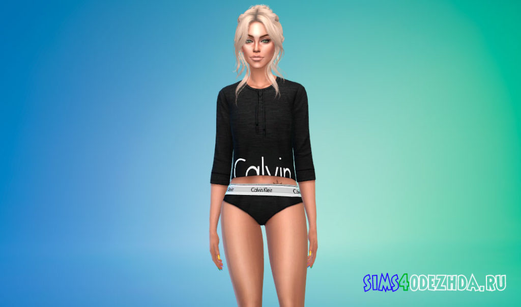 Набор одежды Calvin Klein для Симс 4 – фото 2