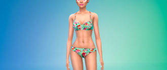 Пак с женским бикини для Симс 4 – фото 1