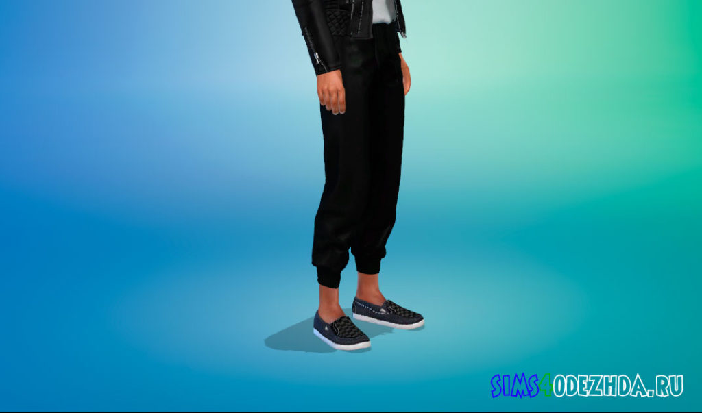 Слипоны Vans для мужчин для Симс 4 – фото 2