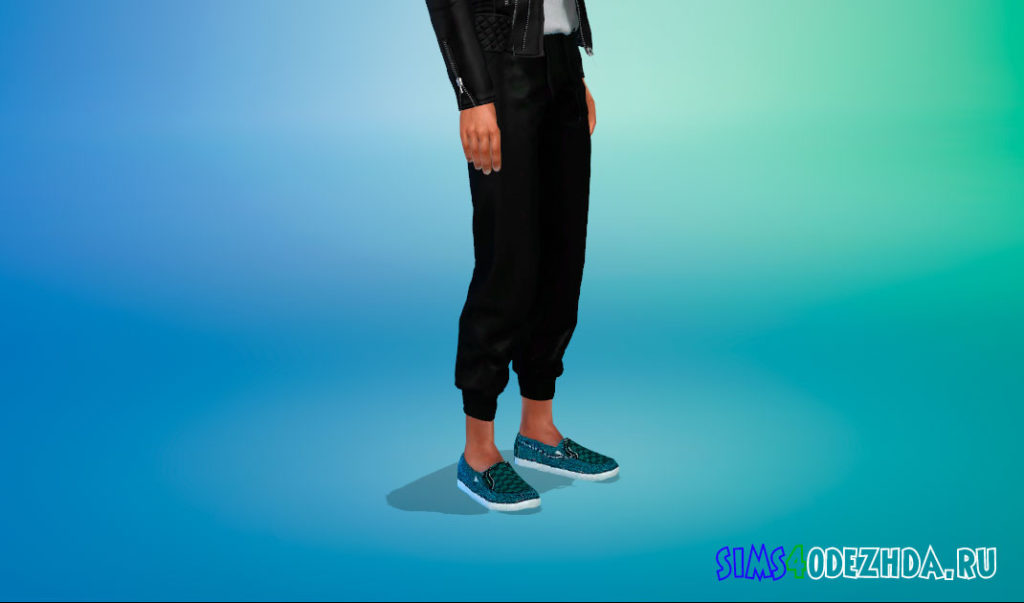 Слипоны Vans для мужчин для Симс 4 – фото 3