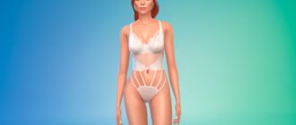 Элегантное нижнее белье для Симс 4 – фото 1