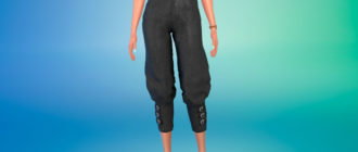 Женские шаровары для Симс 4 – фото 1