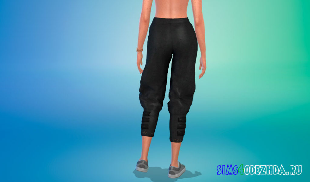 Женские шаровары для Симс 4 – фото 3