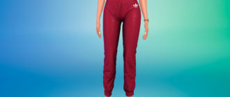 Женские стильные джоггеры для Симс 4 – фото 1