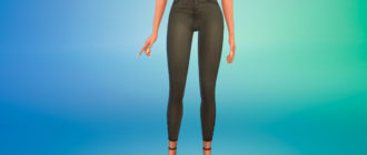 Джинсы пуш-ап для Симс 4 – фото 1