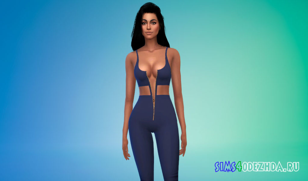 Сексуальный комбинезон для Симс 4 – фото 2